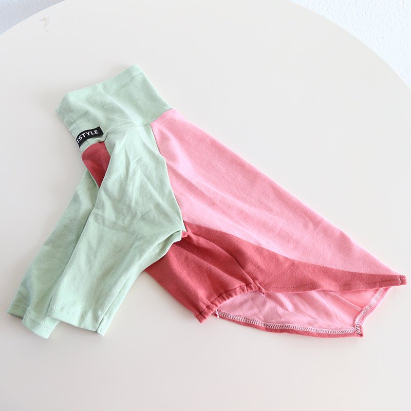 Tricolor Layered Base Shirt Italian Greyhound Whippet Dog Clothes - PIKAPIKA