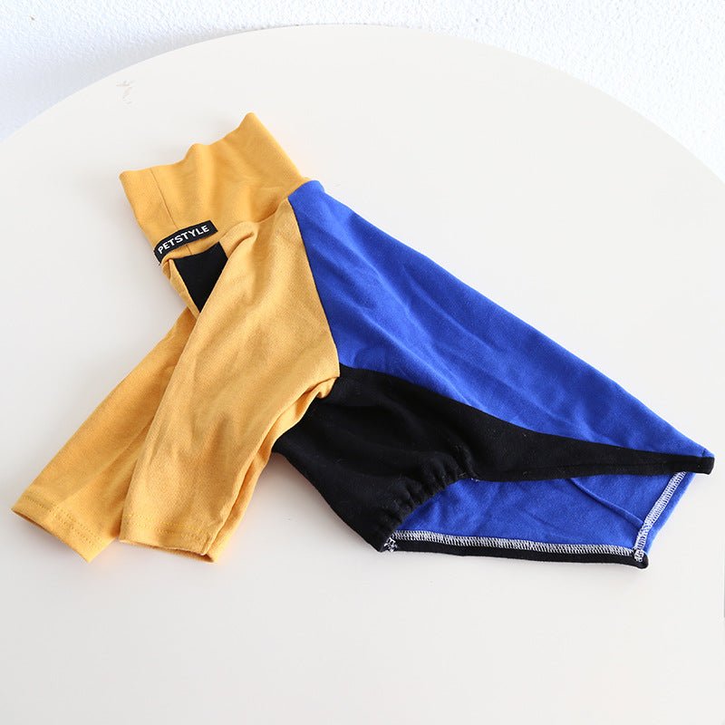 Tricolor Layered Base Shirt Italian Greyhound Whippet Dog Clothes - PIKAPIKA