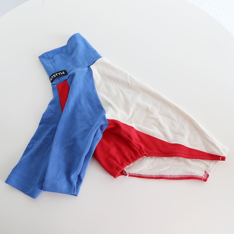 Tricolor Layered Base Shirt Italian Greyhound Whippet Dog Clothes - PIKAPIKA