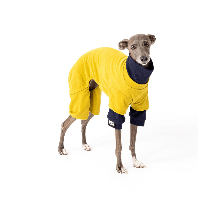 Turtleneck Dog Fleece Onesies Clothes Italian Greyhound Whippet - PIKAPIKA