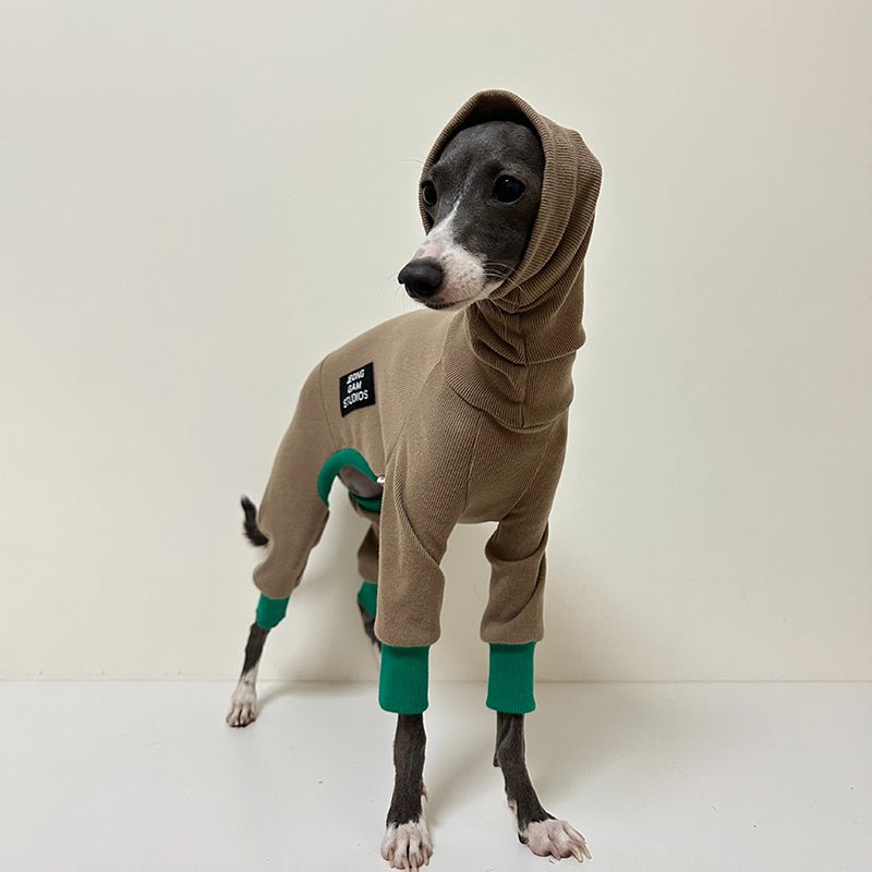 Turtleneck Onesie Sweater for Italian Greyhound Whippet Dog Clothes - PIKAPIKA