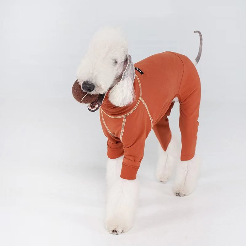 Turtleneck Onesie Undershirt Bedlington Dog Clothes - PIKAPIKA