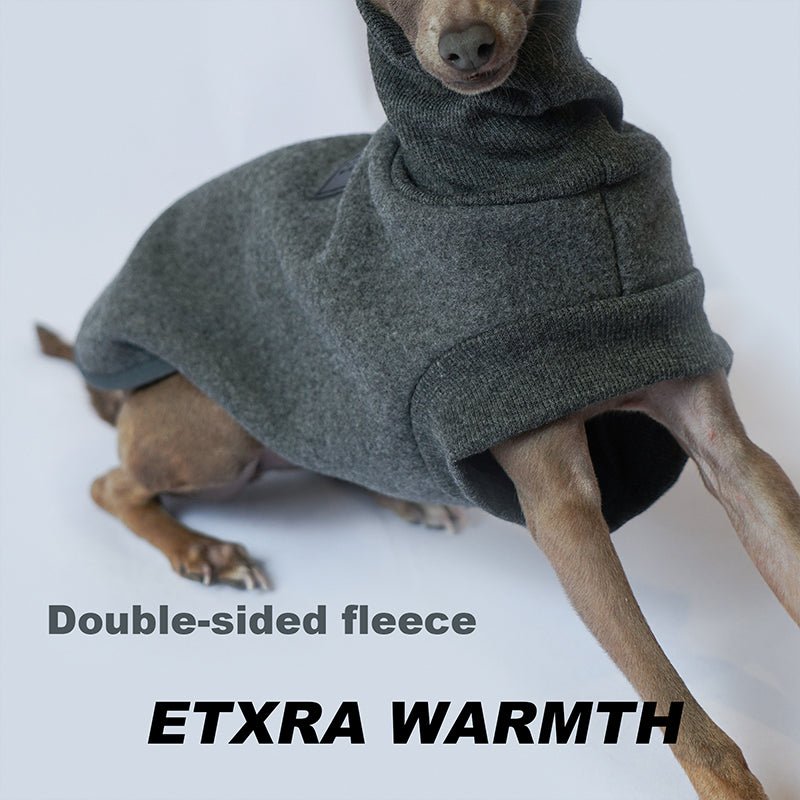 Turtleneck Shirts Sleeveless Italian greyhound Whippet Dog Clothes - PIKAPIKA