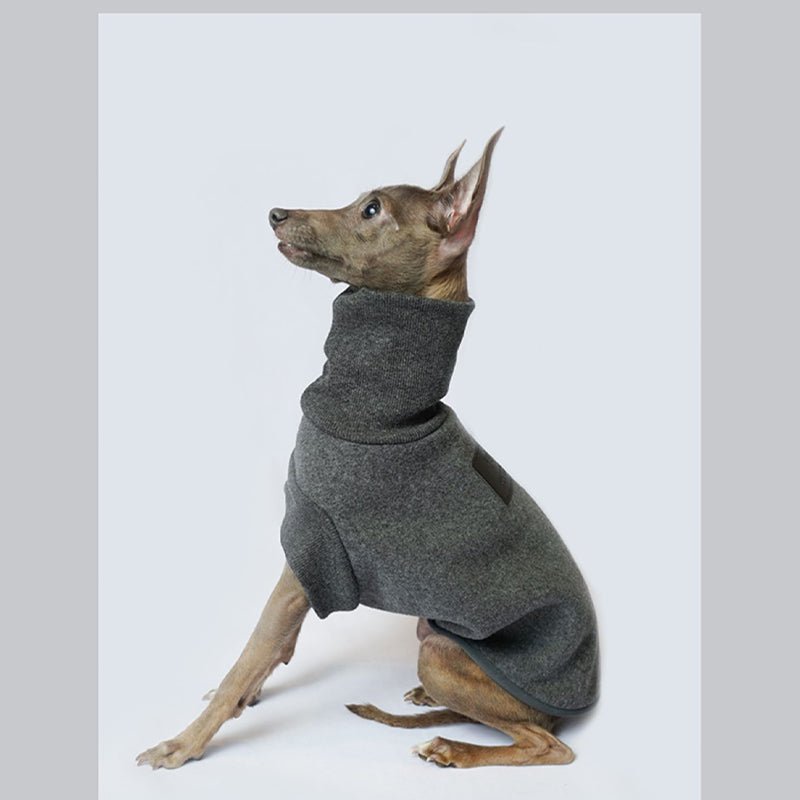 Turtleneck Shirts Sleeveless Italian greyhound Whippet Dog Clothes - PIKAPIKA