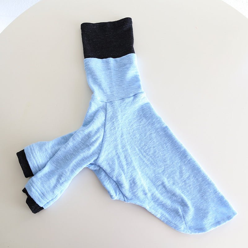 Two - Tone Sleeve Turtleneck Italian Greyhound Whippet Dog Clothes - PIKAPIKA
