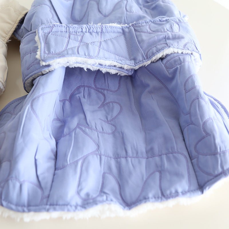 Velcro Warm Vest Italian Greyhound Whippet Dog Clothes - PIKAPIKA