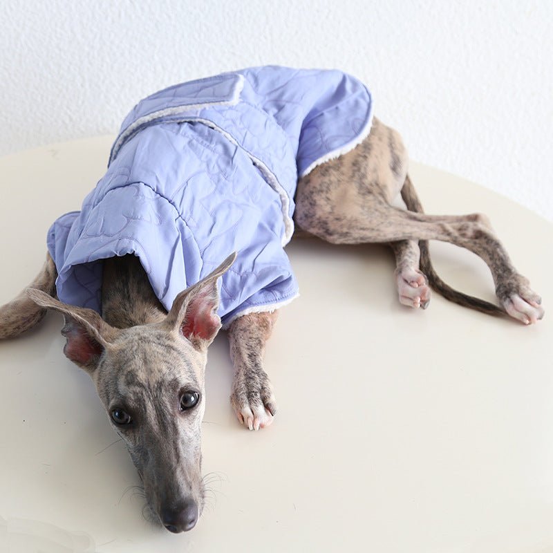 Velcro Warm Vest Italian Greyhound Whippet Dog Clothes - PIKAPIKA