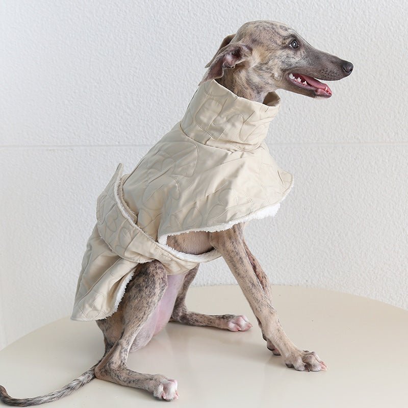 Velcro Warm Vest Italian Greyhound Whippet Dog Clothes - PIKAPIKA