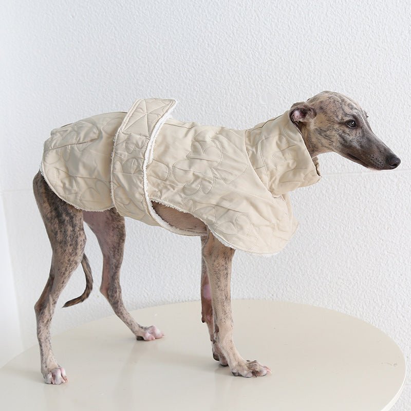 Velcro Warm Vest Italian Greyhound Whippet Dog Clothes - PIKAPIKA