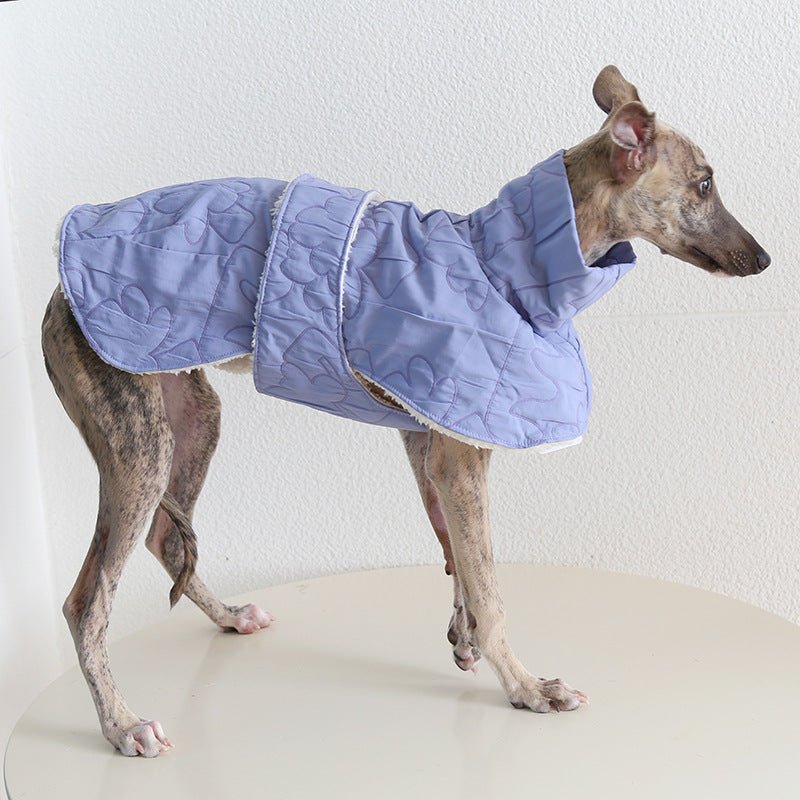 Velcro Warm Vest Italian Greyhound Whippet Dog Clothes - PIKAPIKA