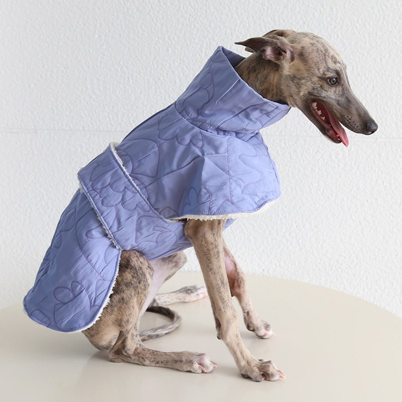 Velcro Warm Vest Italian Greyhound Whippet Dog Clothes - PIKAPIKA