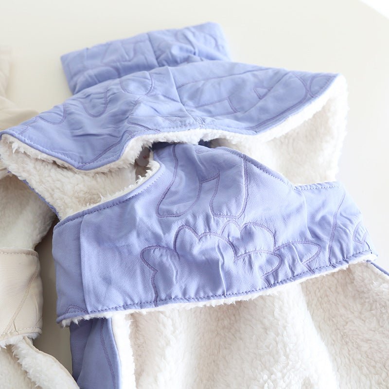 Velcro Warm Vest Italian Greyhound Whippet Dog Clothes - PIKAPIKA