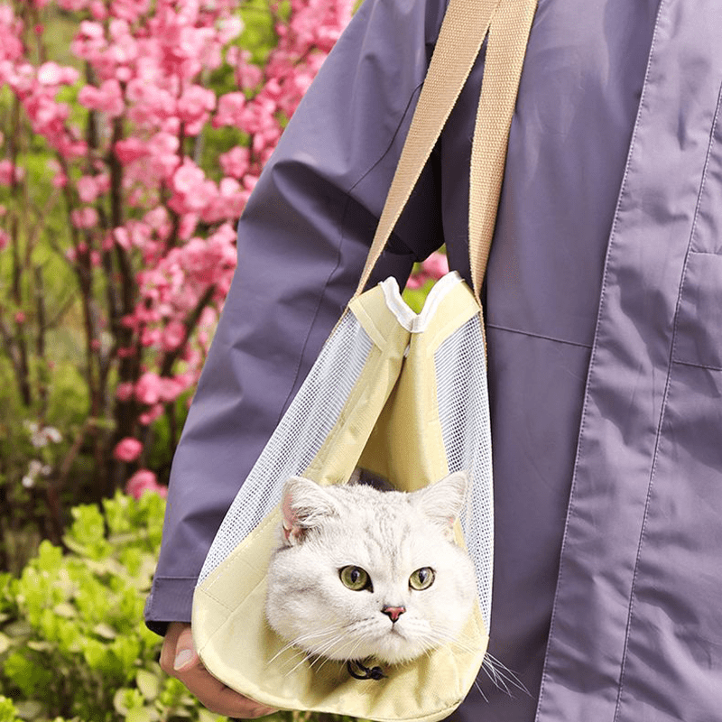 Ventilated Large Capacity Travel Bag Portable Pet Carrier Tote - PIKAPIKA