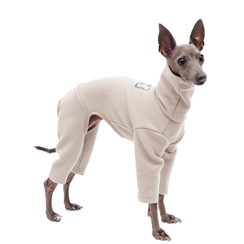 Waffle Onesie Italian Greyhound Whippet Dog Clothes - PIKAPIKA