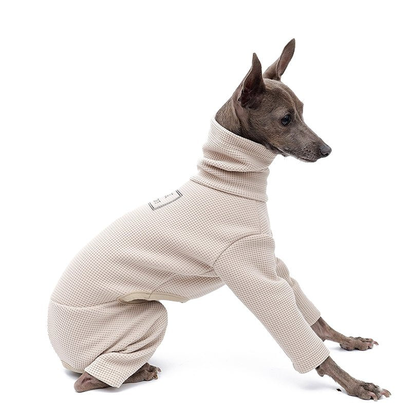 Waffle Onesie Italian Greyhound Whippet Dog Clothes - PIKAPIKA