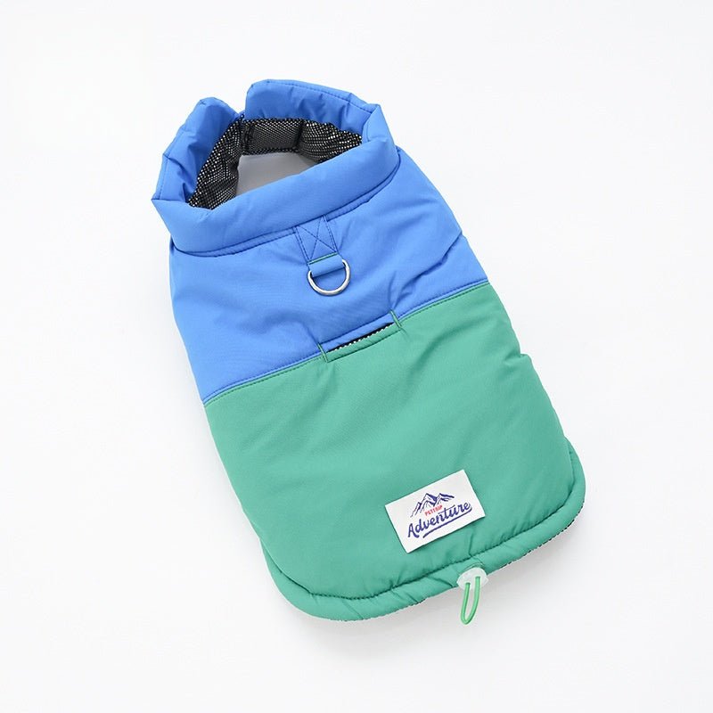 Warm Adjustable Velcro Winter Cozy Coat for Small Dogs - PIKAPIKA