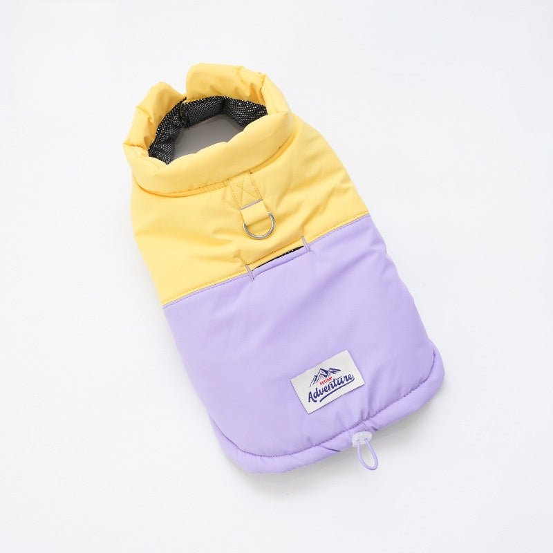 Warm Adjustable Velcro Winter Cozy Coat for Small Dogs - PIKAPIKA