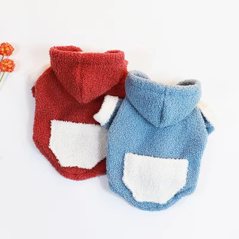 Warm Fleece Button Coat Corgi Dog Clothes - PIKAPIKA