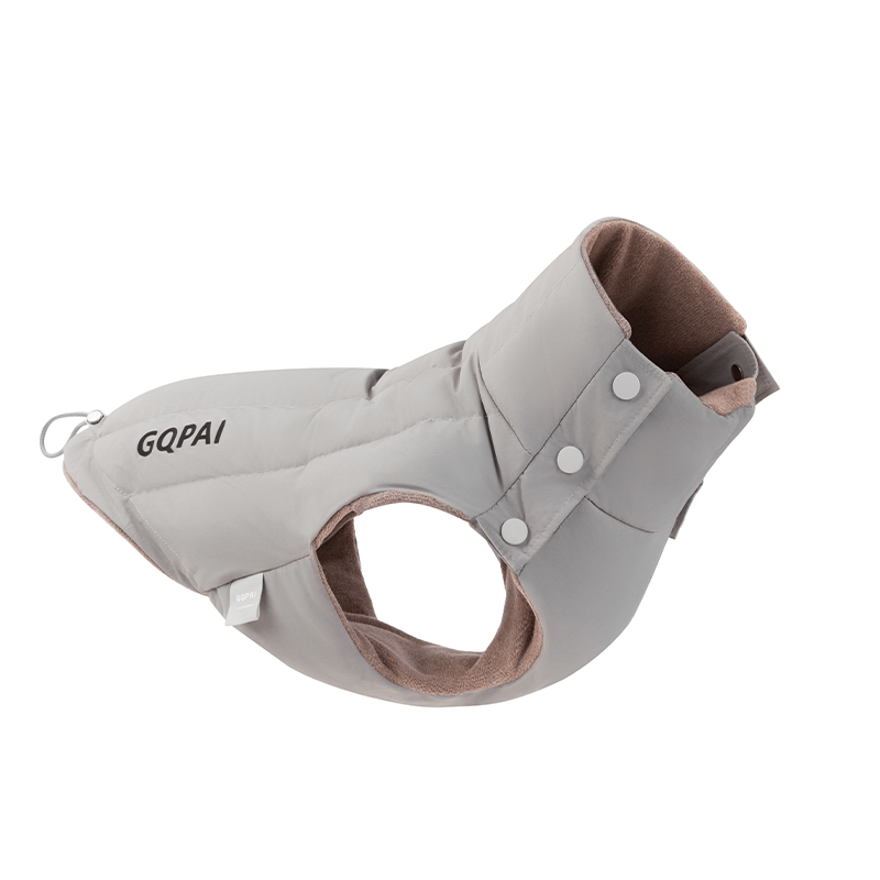 Warm Puffer Vest Jacket for Whippet Cozy Pet Clothes for Fall & Winter - PIKAPIKA