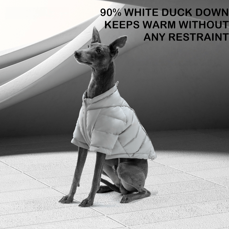 Warm Winter Puffer Vests Down Jacket Dog Clothes - PIKAPIKA