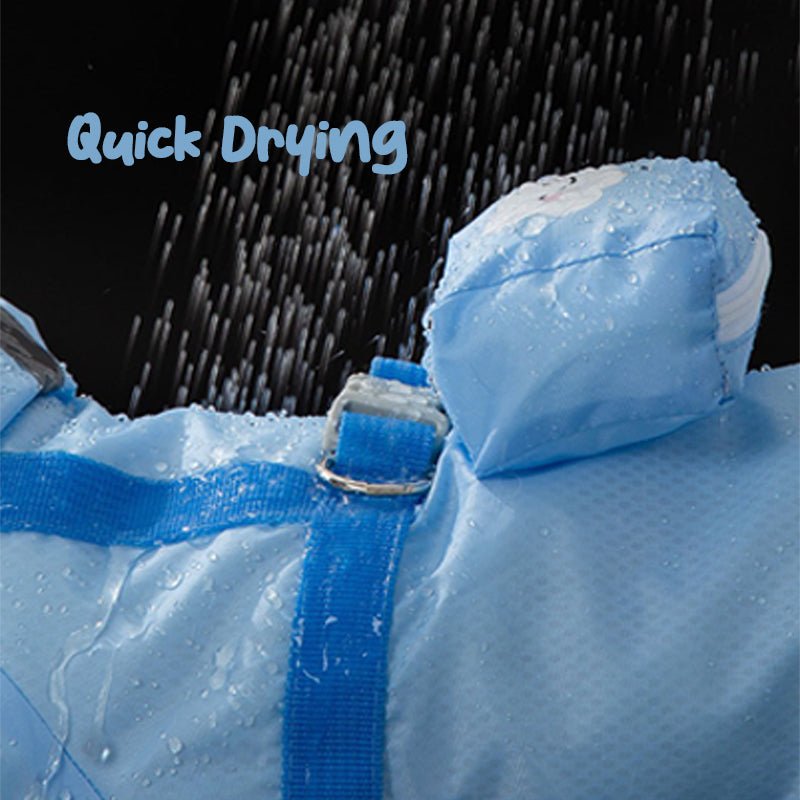 Waterproof 4Legs Cover Raincoats Outdoor Dog Clothes - PIKAPIKA