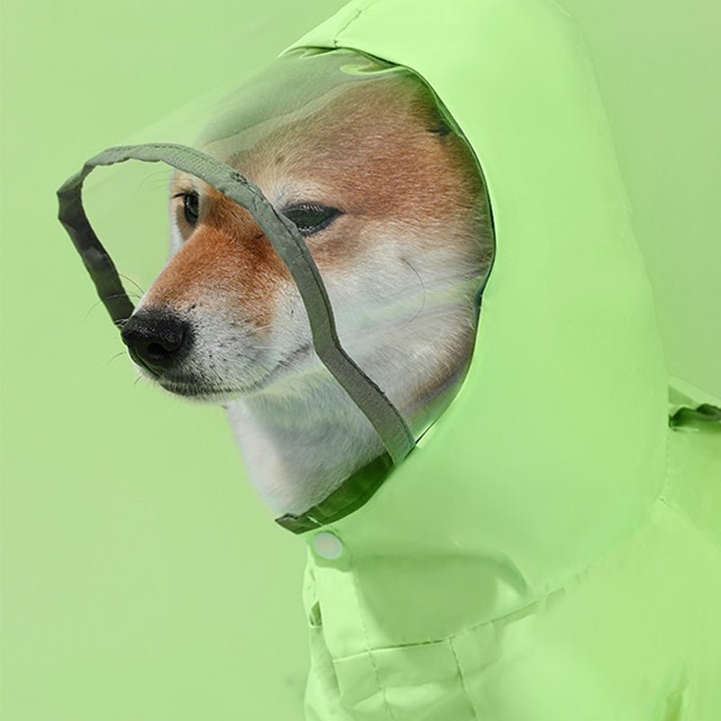 Waterproof 4Legs Cover Raincoats Outdoor Dog Clothes - PIKAPIKA