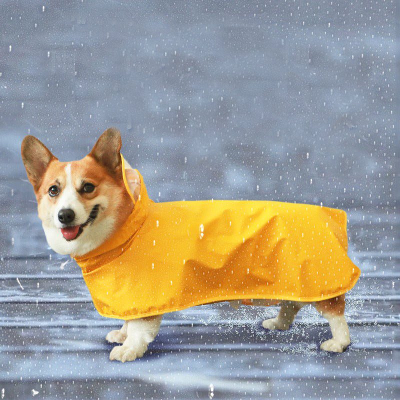 Waterproof Belly Cover Raincoats Outdoor Dog Clothes L-6XL - PIKAPIKA