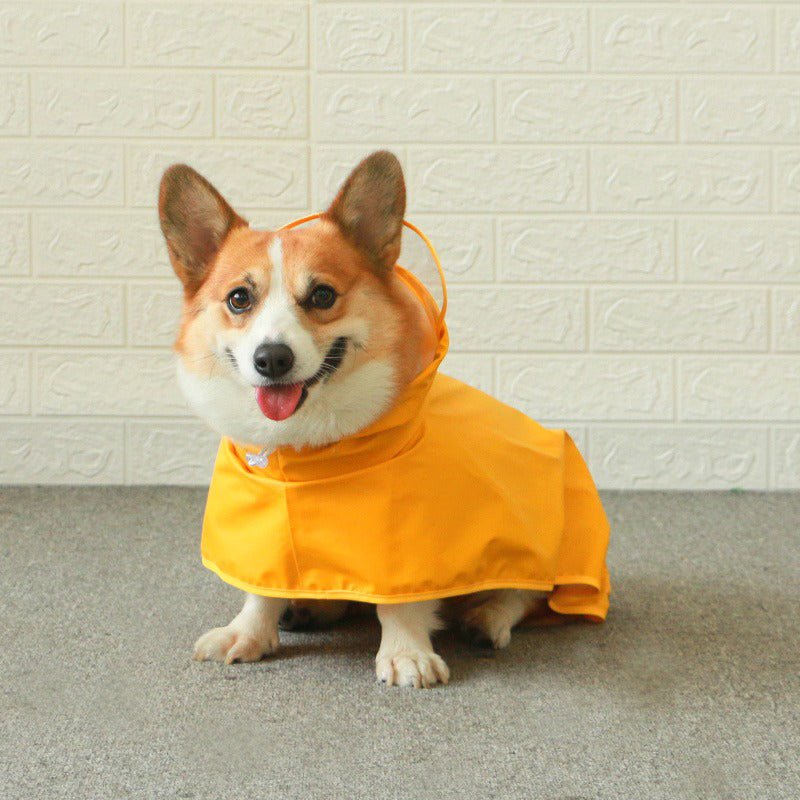 Waterproof Belly Cover Raincoats Outdoor Dog Clothes L-6XL - PIKAPIKA