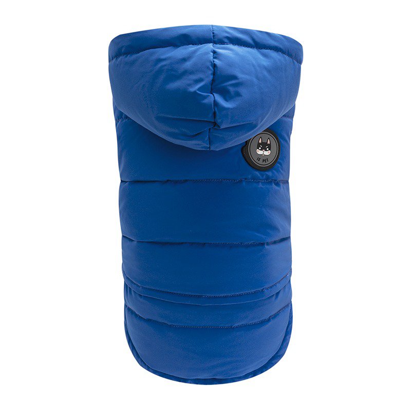 Waterproof Duck Down Padded Jacket Sleeveless Vest Hoodie Coat Dog Clothes - PIKAPIKA