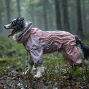 Waterproof Full - Cover Four - Leg Outdoor Big Dog Raincoat - PIKAPIKA