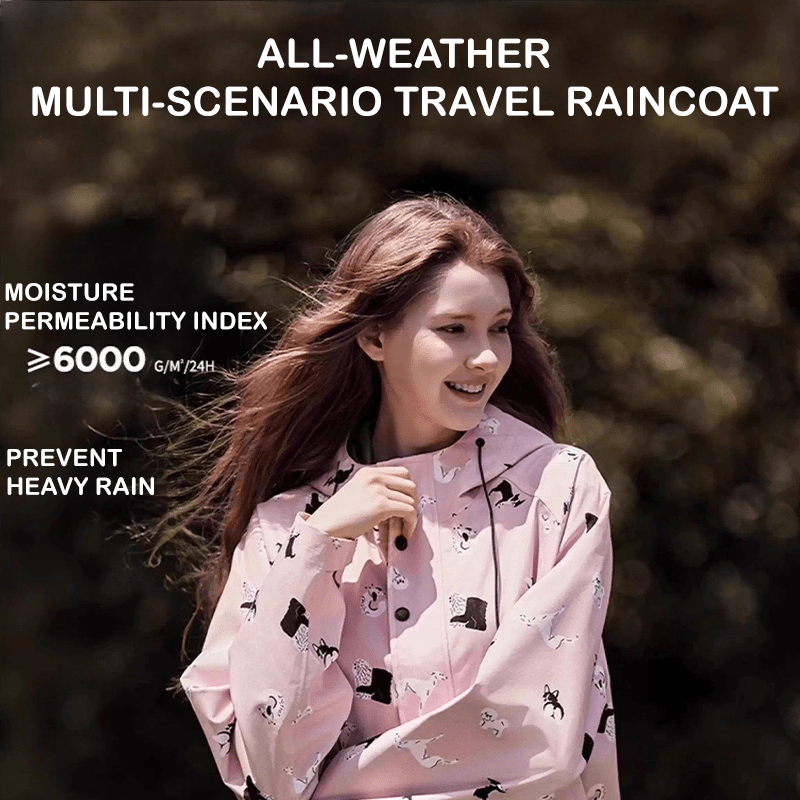 Waterproof Full - Cover Lightweight Raincoat for Small and Medium Dogs Whippet Pet Rainwear - PIKAPIKA