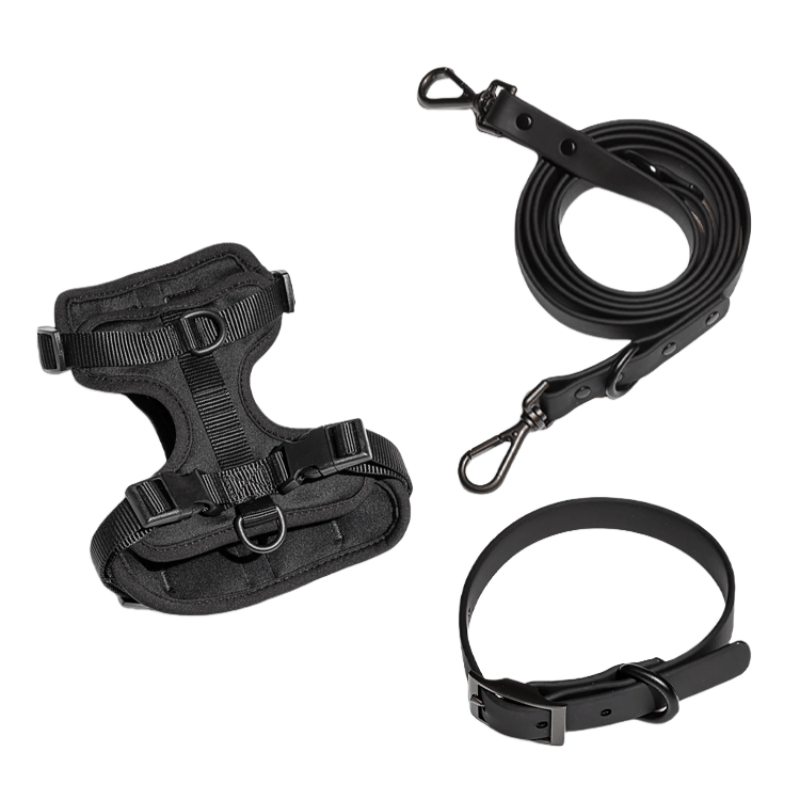 Waterproof No - Pull Dog Harness Leash Set Vest - Style Collar - PIKAPIKA