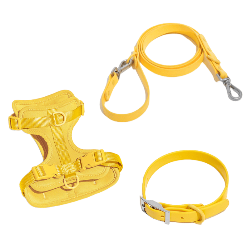 Waterproof No - Pull Dog Harness Leash Set Vest - Style Collar - PIKAPIKA