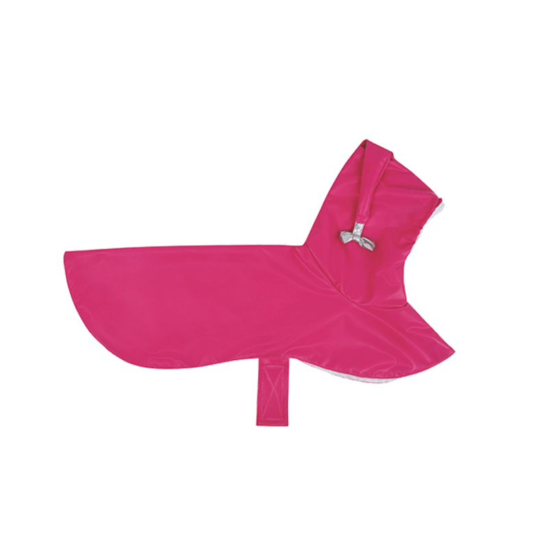 Waterproof Whippet Dog Raincoat Fashion Pointed Hood Bow - PIKAPIKA