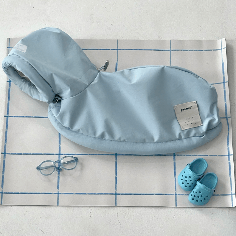 Windproof Waterproof Hooded Cape Toy Dogs Small Medium Dogs Pet Raincoat - PIKAPIKA