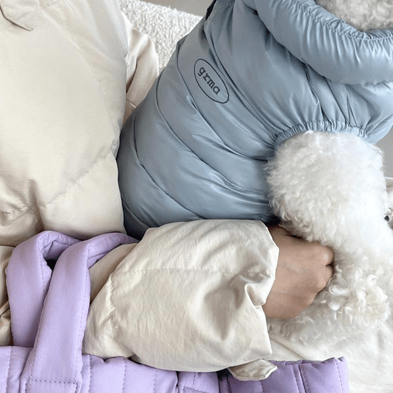 Winter Down Jacket Small Medium Dogs Warm Cotton Vest - PIKAPIKA