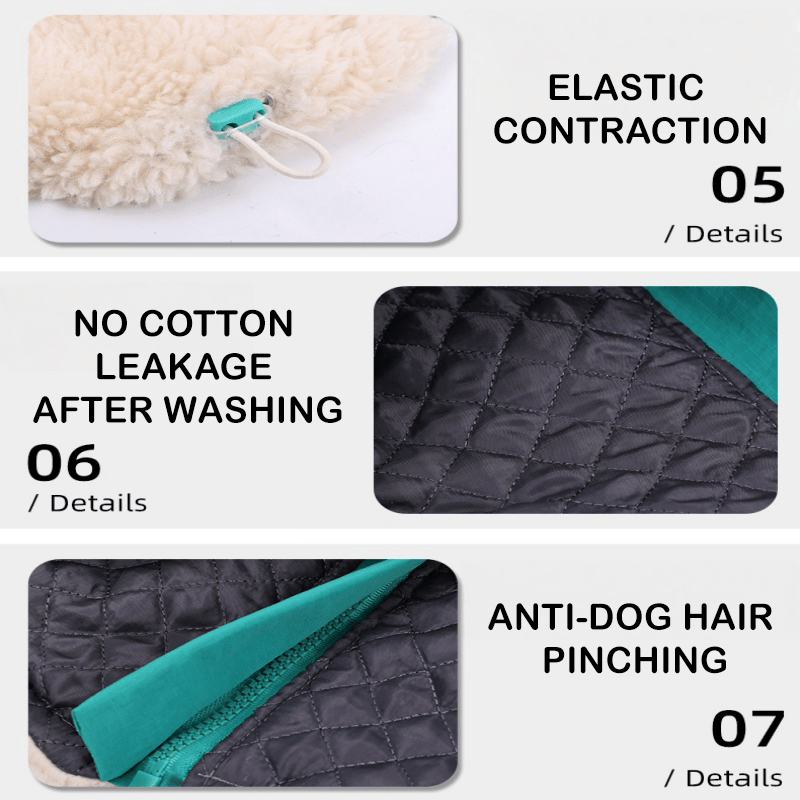 Winter Fleece Whippet Dog Vests Warm Vest Pet Clothes - PIKAPIKA