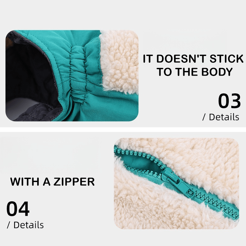 Winter Fleece Whippet Dog Vests Warm Vest Pet Clothes - PIKAPIKA